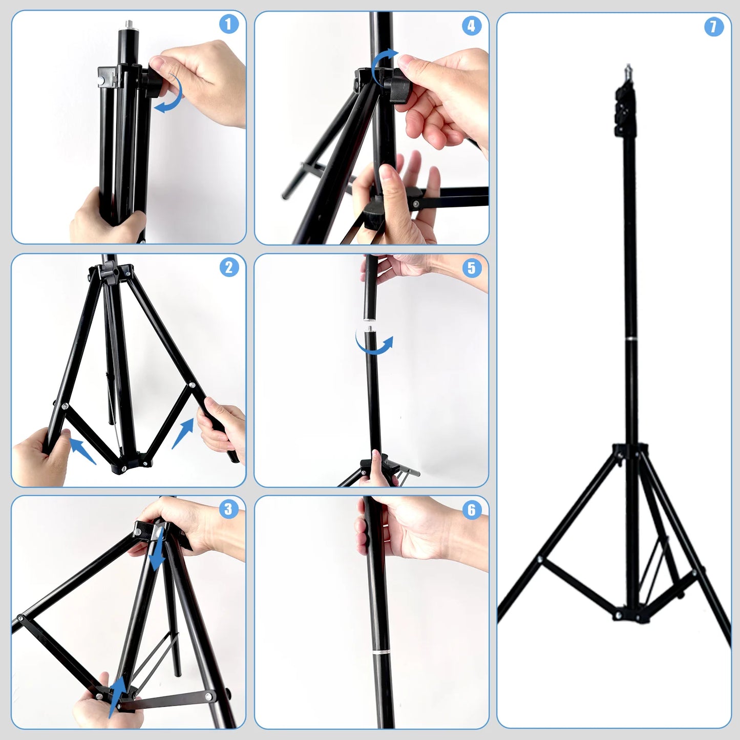 10" LED Ring Light with Tripod & Phone Holder