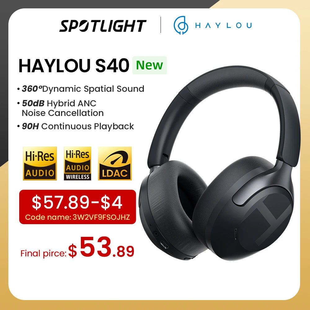 HAYLOU S40 Wireless Headset