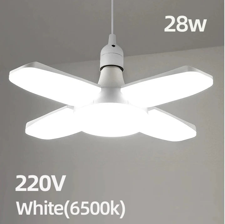 Foldable E27 LED Fan Bulb
