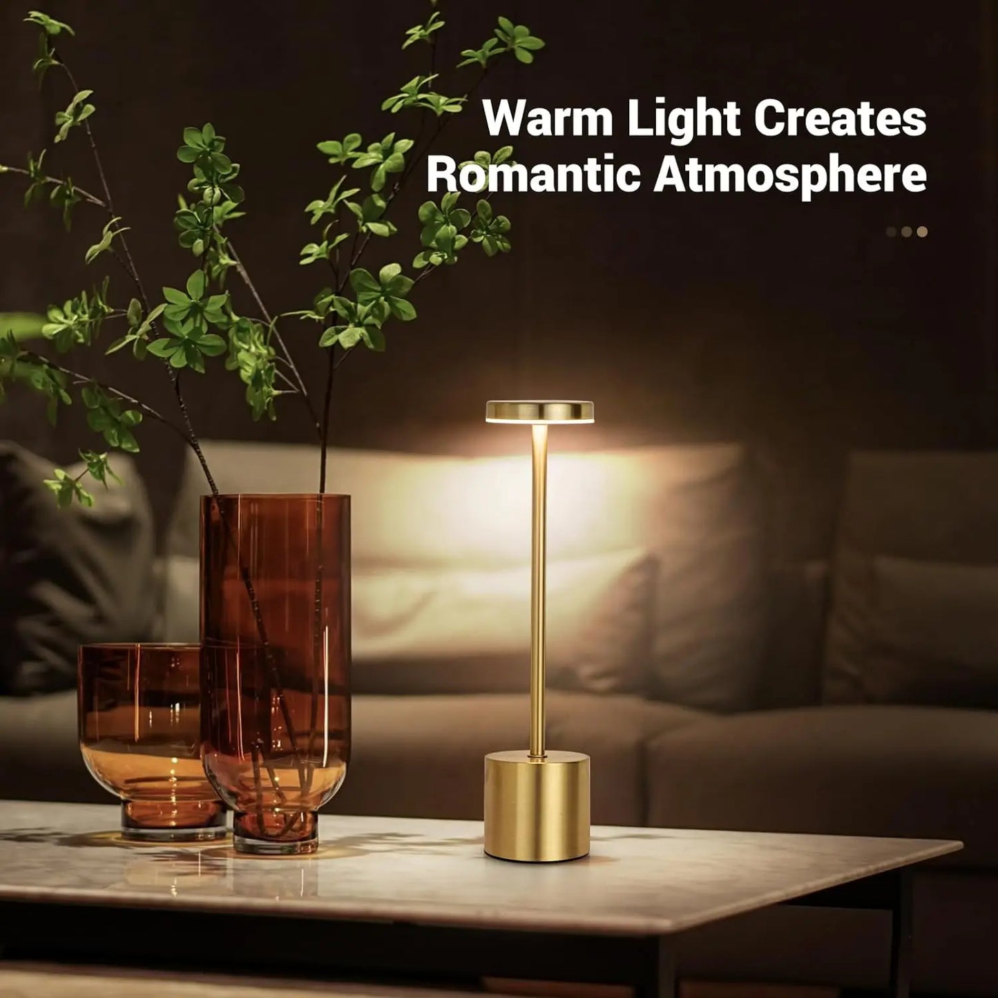 TouchGlow LED Table Lamp