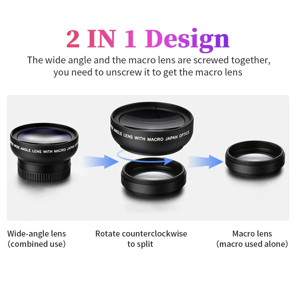ProClip 2-in-1 Phone Lens