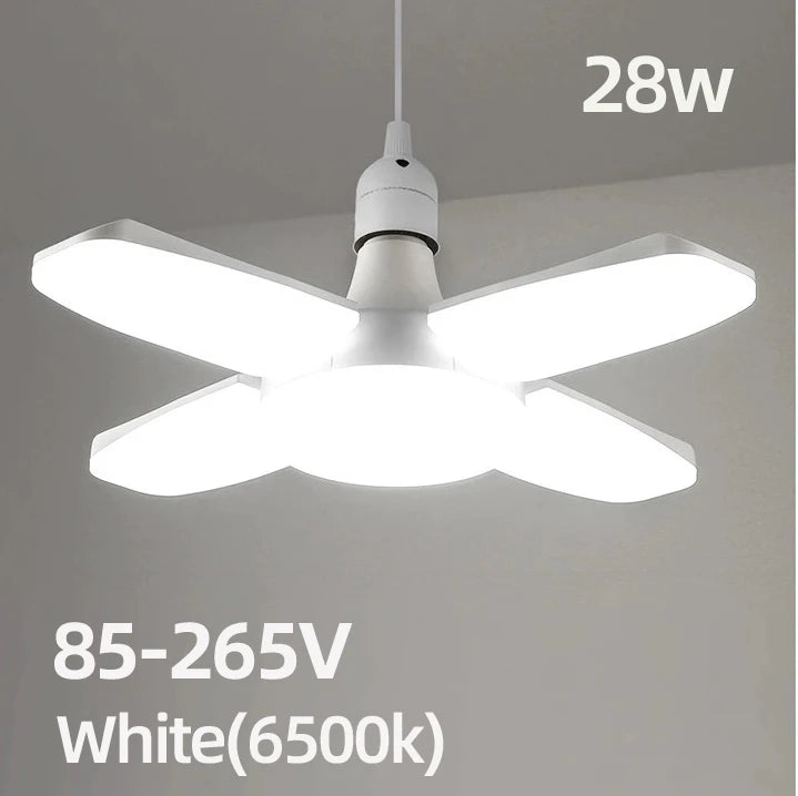 Foldable E27 LED Fan Bulb
