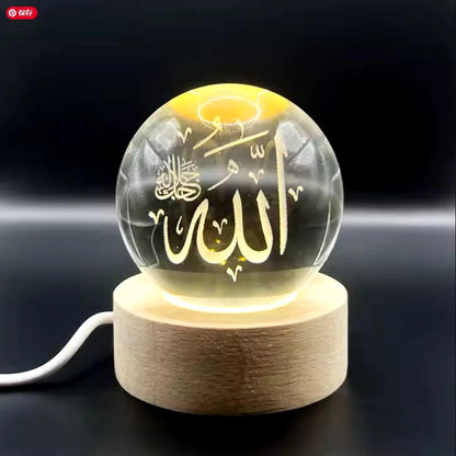 Galaxy Crystal Ball Lamp