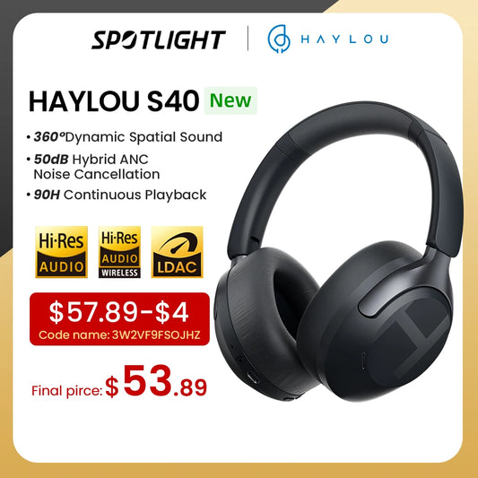 HAYLOU S40  Wireless Headset
