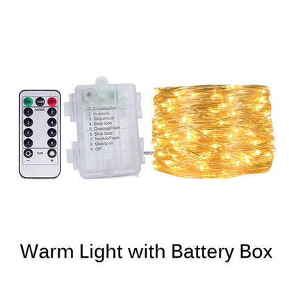Fairy Glow USB/Battery LED String Lights