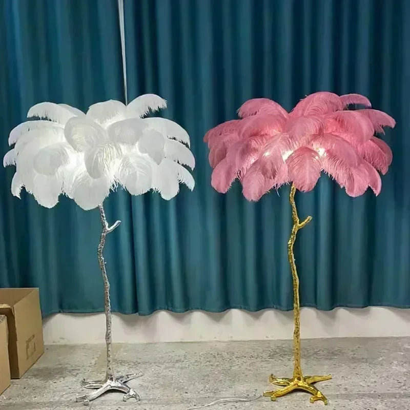 Nordic Feather LED  Lamp