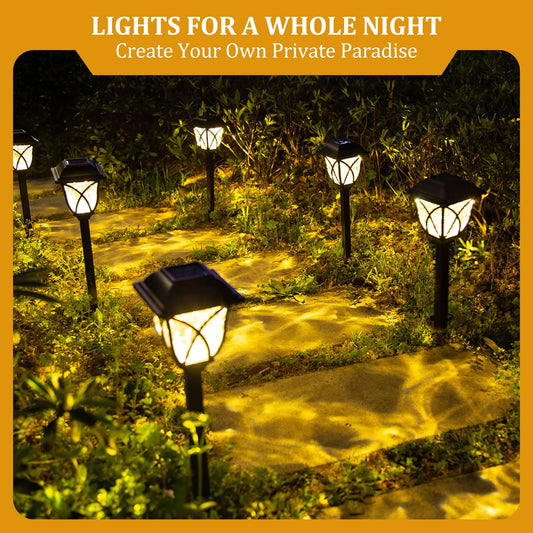 SolarGlow Garden Path Lights (2pcs)