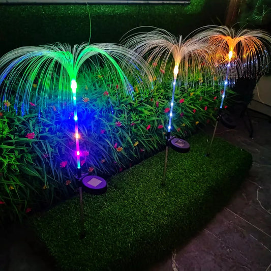 LED Solar Jellyfish Garden Lights
