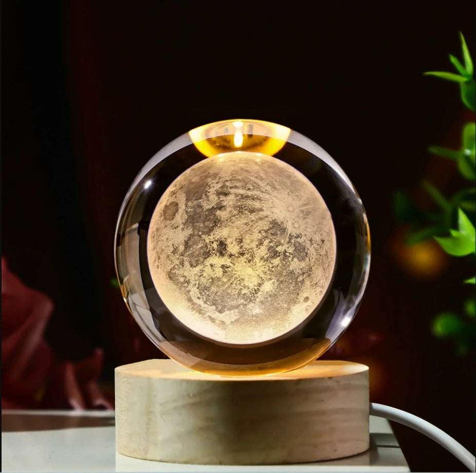 Galaxy Crystal Ball Lamp