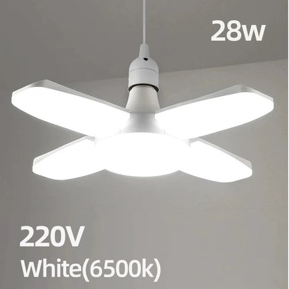 Foldable E27 LED Fan Bulb