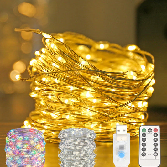 Fairy Glow USB/Battery LED String Lights