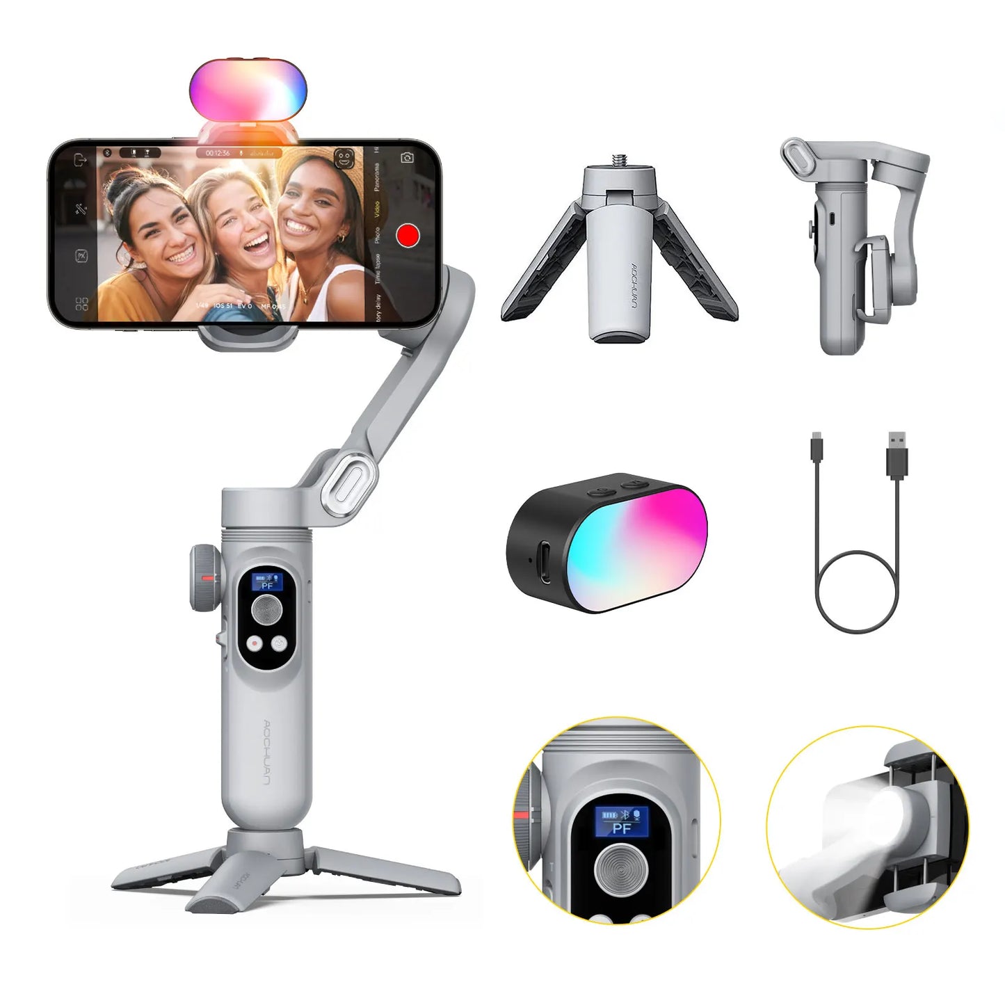 Smart 3 Axis Gimbal Stabilizer