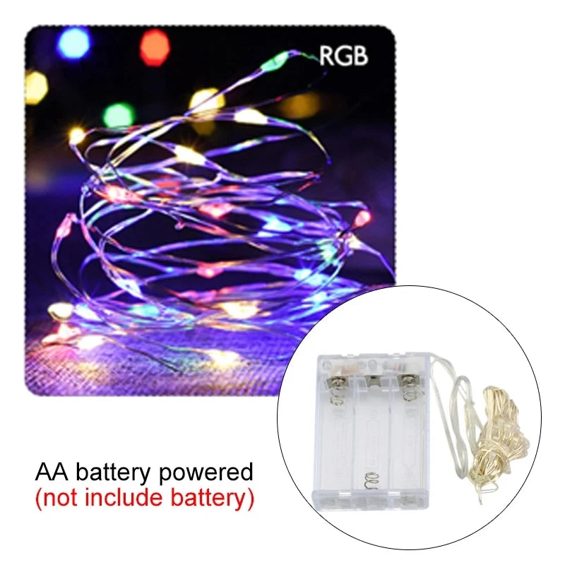 Copper Wire Fairy String Lights