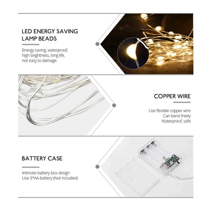 Copper Wire Fairy String Lights