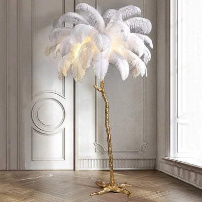 Nordic Feather LED  Lamp