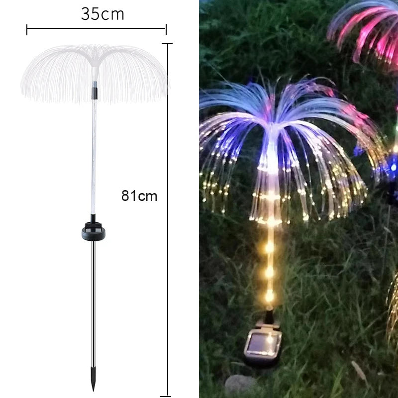 LED Solar Jellyfish Garden Lights