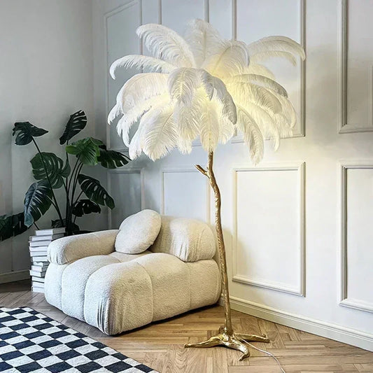 Nordic Feather LED  Lamp