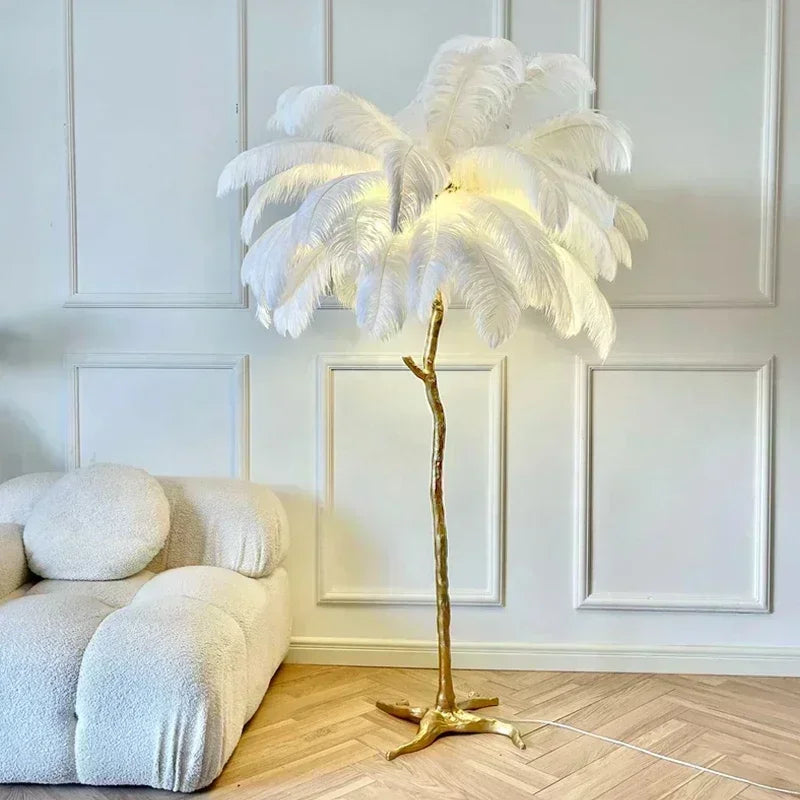 Nordic Feather LED  Lamp