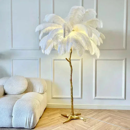 Nordic Feather LED  Lamp