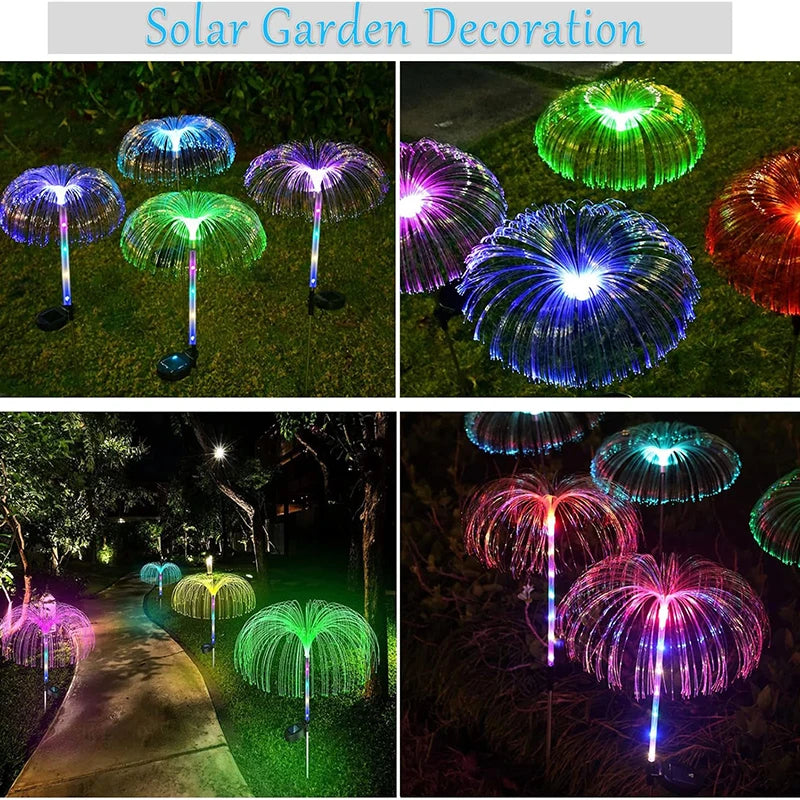 LED Solar Jellyfish Garden Lights