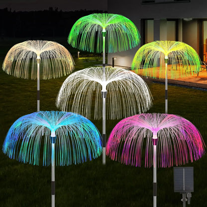 LED Solar Jellyfish Garden Lights