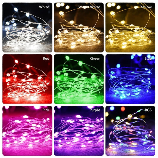 Copper Wire Fairy String Lights