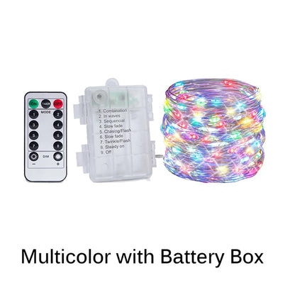 Fairy Glow USB/Battery LED String Lights