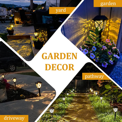 SolarGlow Garden Path Lights (2pcs)