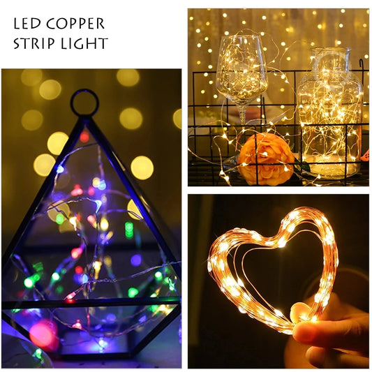 Copper Wire Fairy String Lights