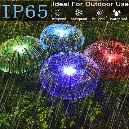 LED Solar Jellyfish Garden Lights