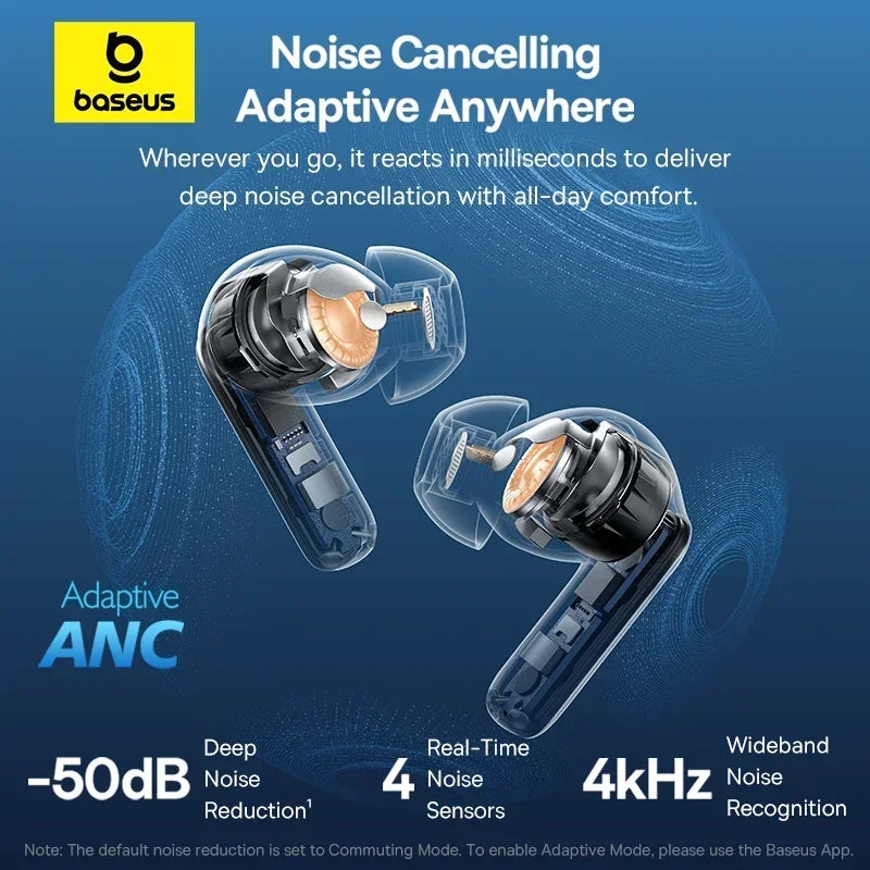 Baseus Earbuds Bluetooth 6.0